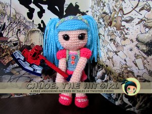 Chloe, the Hit-Girl Amigurumi Pattern