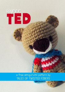 SUPER TED FREE AMIGURUMI PATTERN